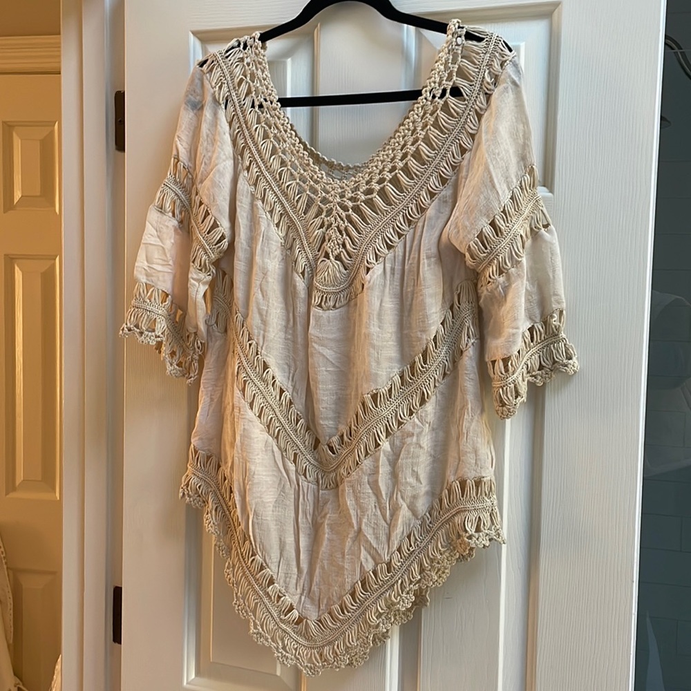 Beige shirt  - one size